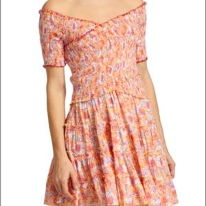Poupette St Barth' floral-print Soledad minidress